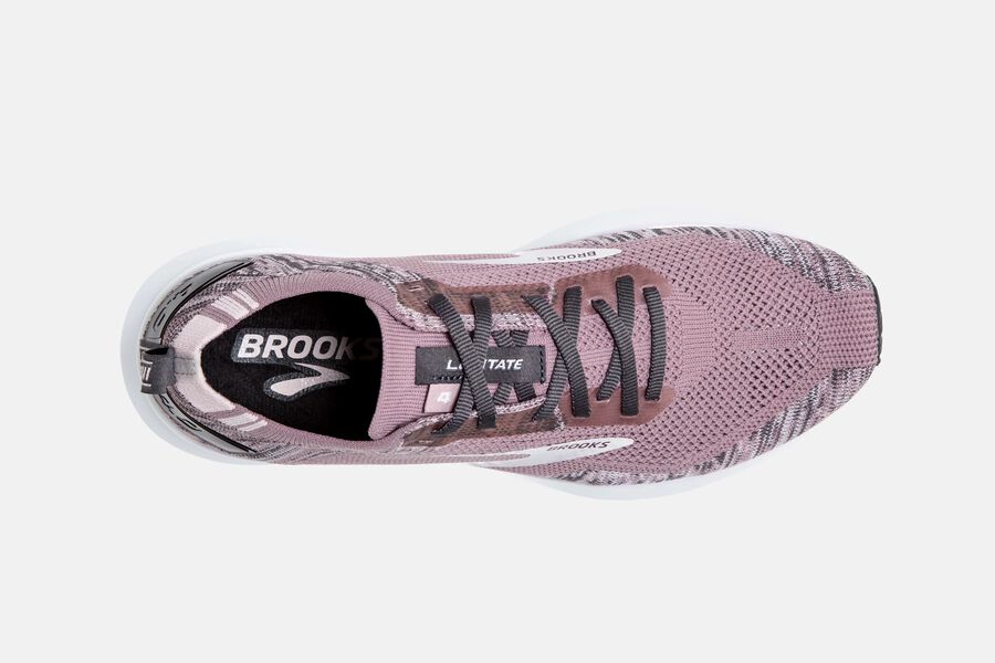 Brooks Running Shoes Womens Pink/White - Levitate 4 Road - 2149-LFZGR